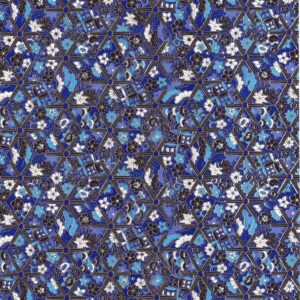 Blue Chiyogami/Washi Paper #19