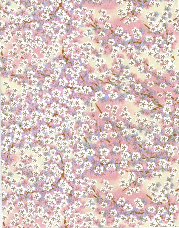Pink Chiyogami/Washi Paper #03