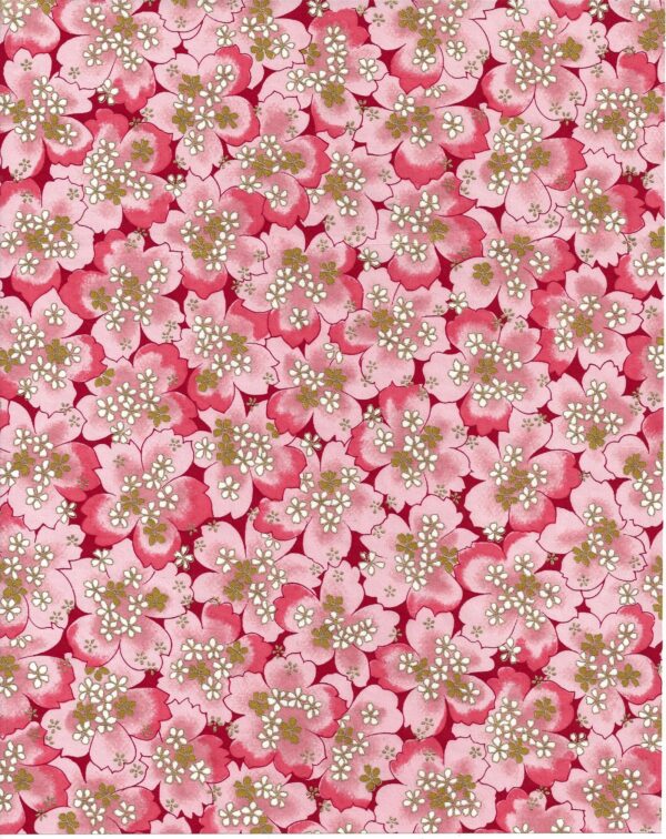 Pink Chiyogami/Washi Paper #04
