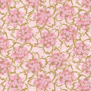 Pink Chiyogami/Washi Paper #13