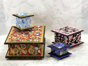 Various Washi-Covered Boxes