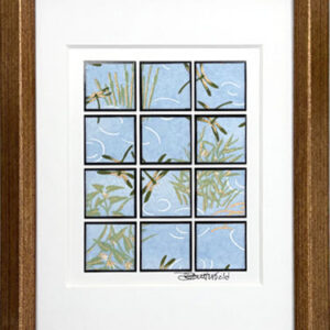 5"x7" Framed Matted Dragonfly Sampler